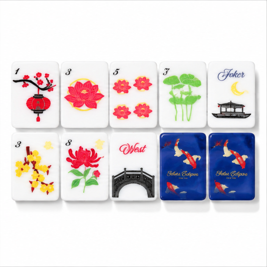 American Mahjong Set | Koi Pond Collector's Edition