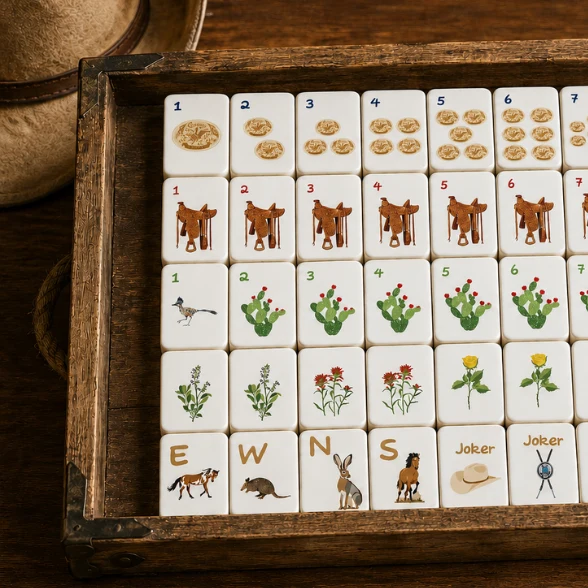 Out West Mahjong Tile Set - photo 2
