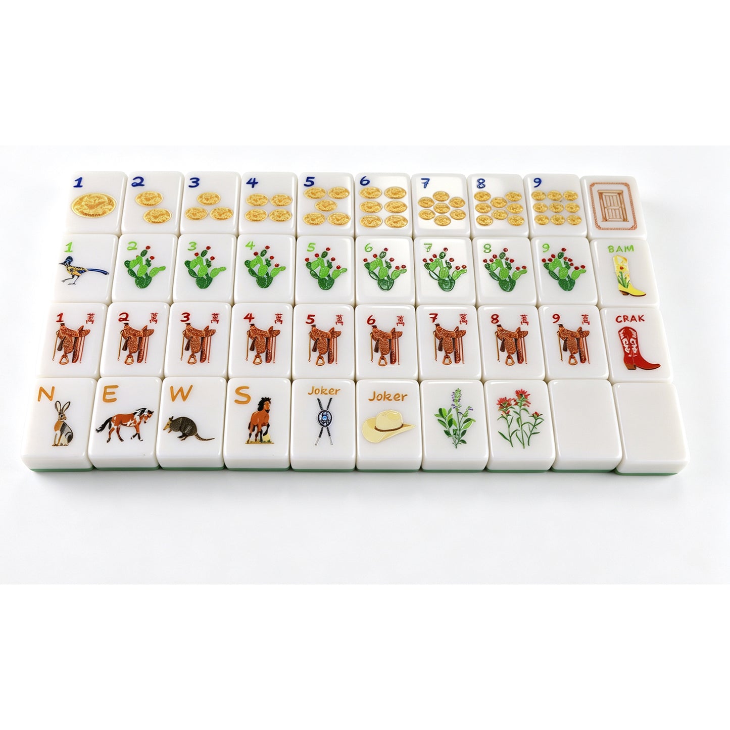 Out West Mahjong Tile Set - photo 3