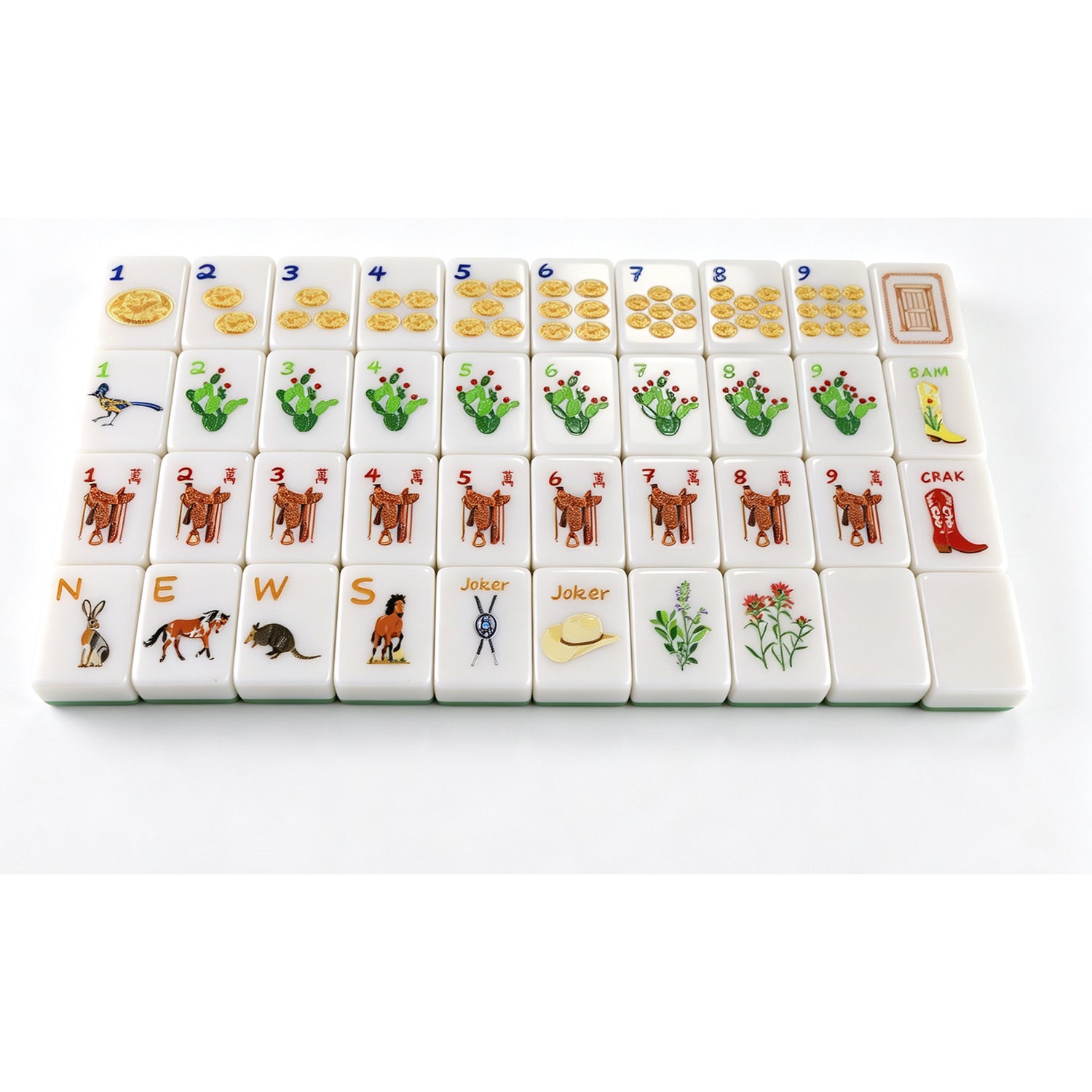 Out West Mahjong Tile Set - photo 3