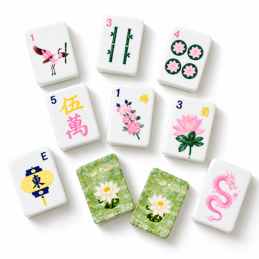 American Mahjong Set | Waterlily Collector's Edition
