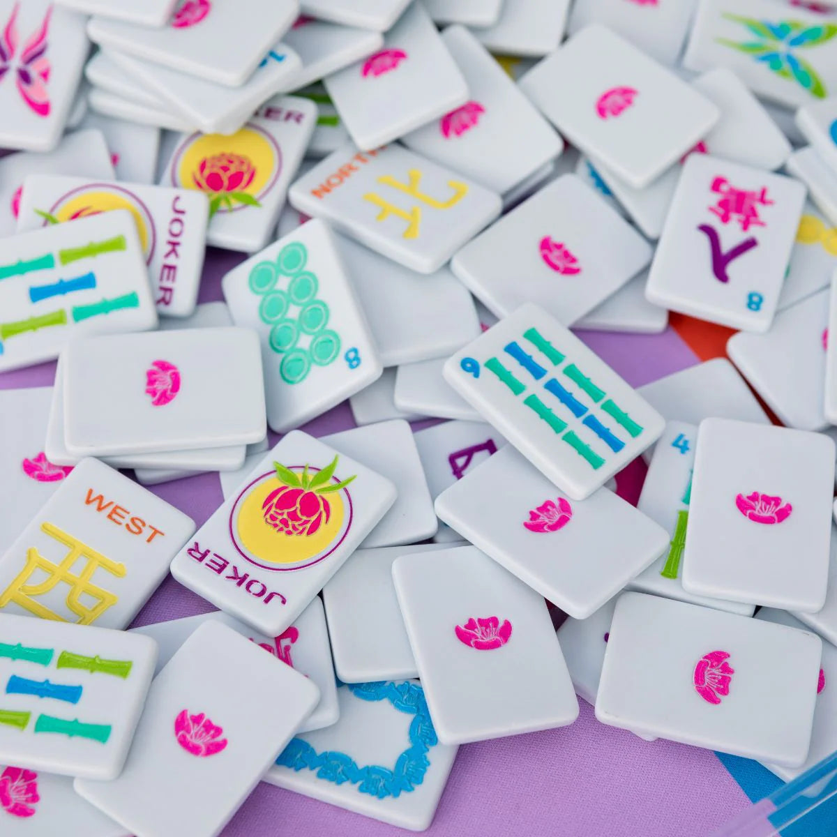 The "Game On The Go" Mahjong Tiles - Travel Size