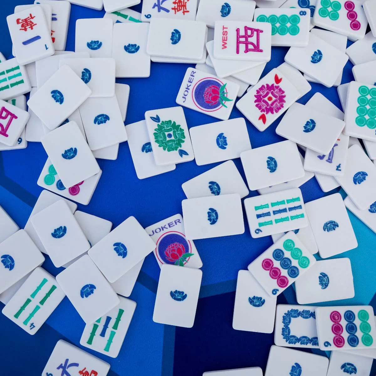 The "Game On The Go" Mahjong Tiles - Travel Size
