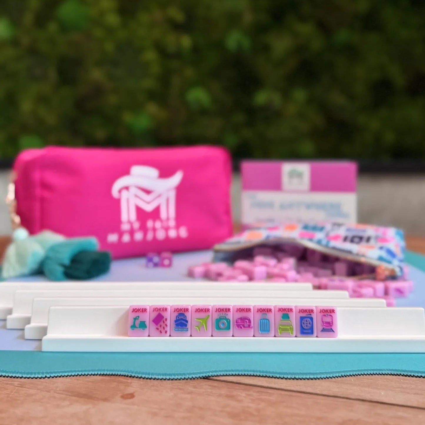 "Go Anywhere" Mahjong Tiles - Travel Size