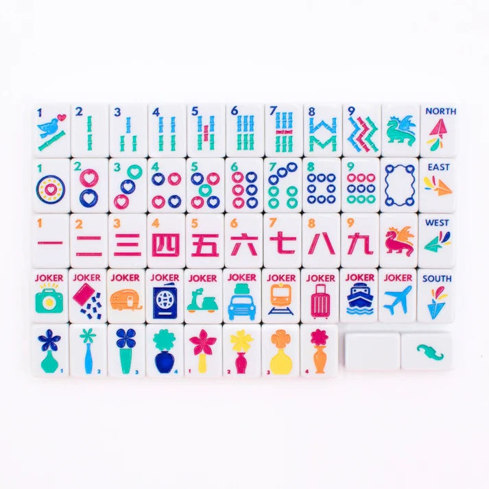 "Go Anywhere" Mahjong Tiles - Travel Size
