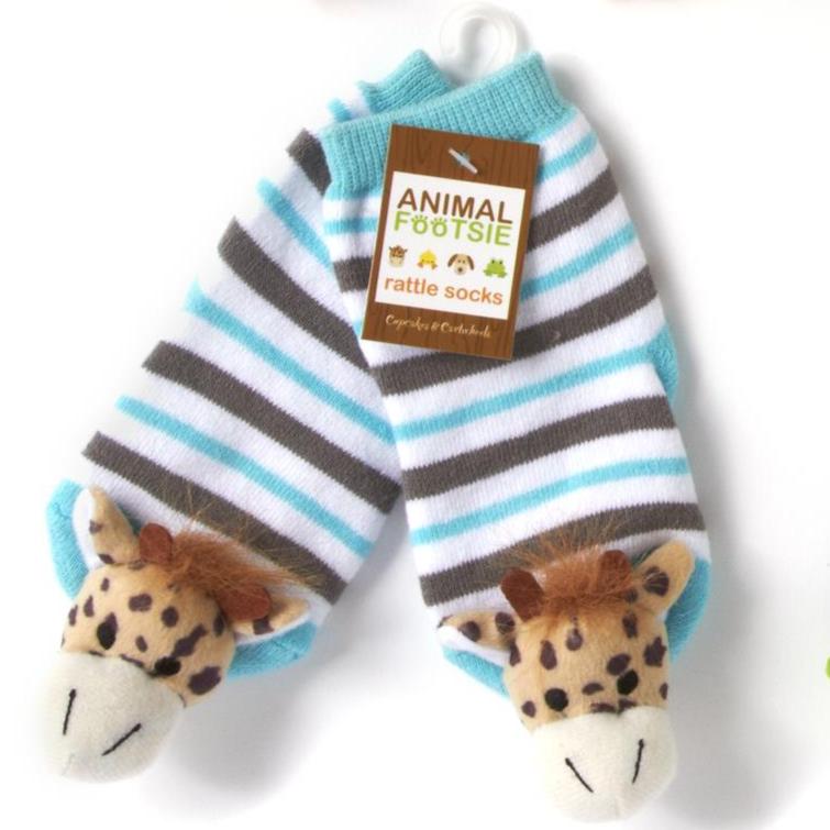 Rattle Footsie Socks for Babies