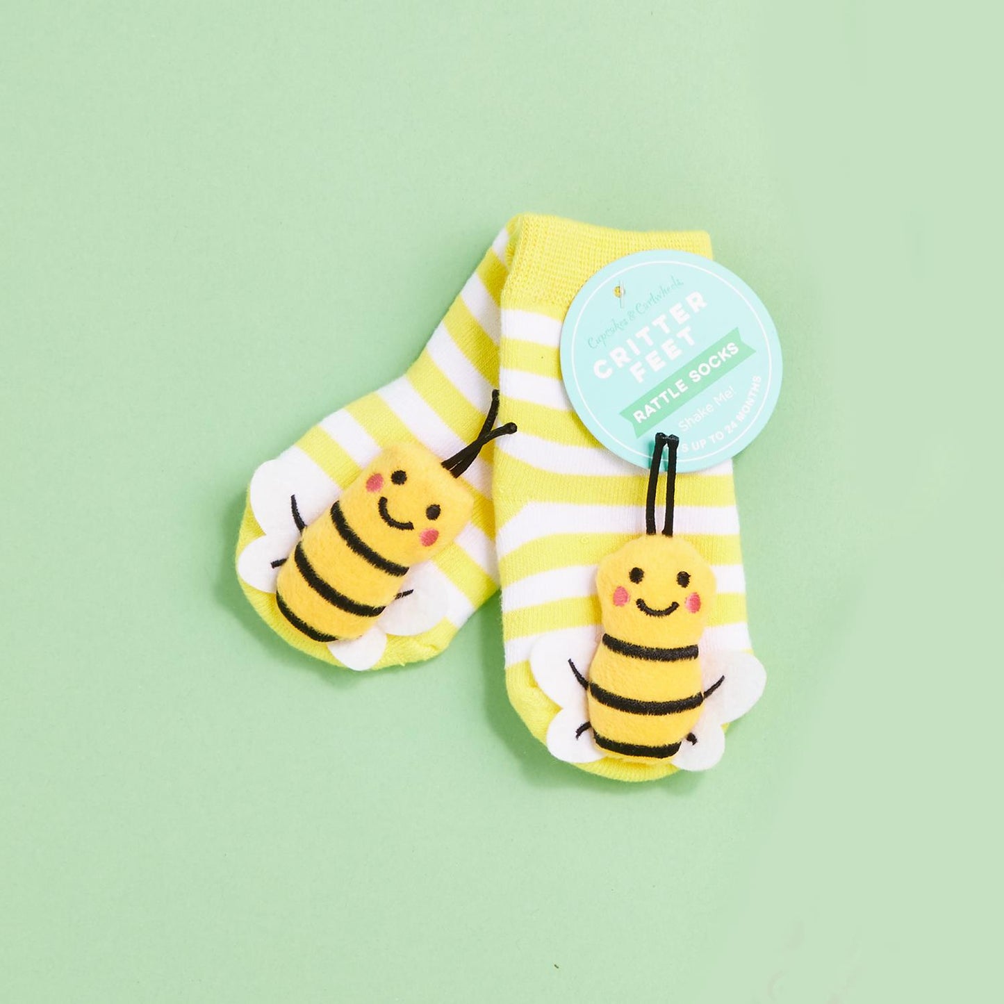 Rattle Footsie Socks for Babies