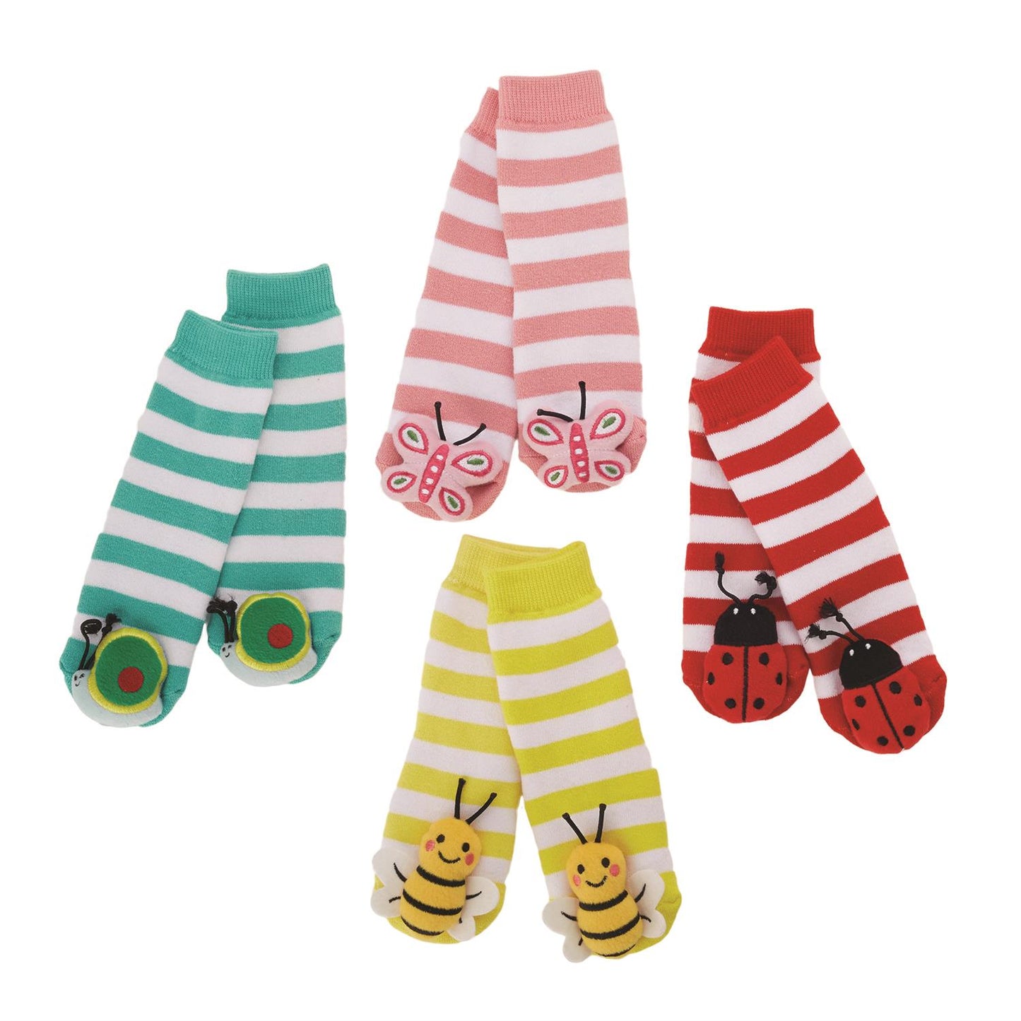 Rattle Footsie Socks for Babies