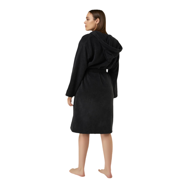 Hooded Terrycloth Robe for Women